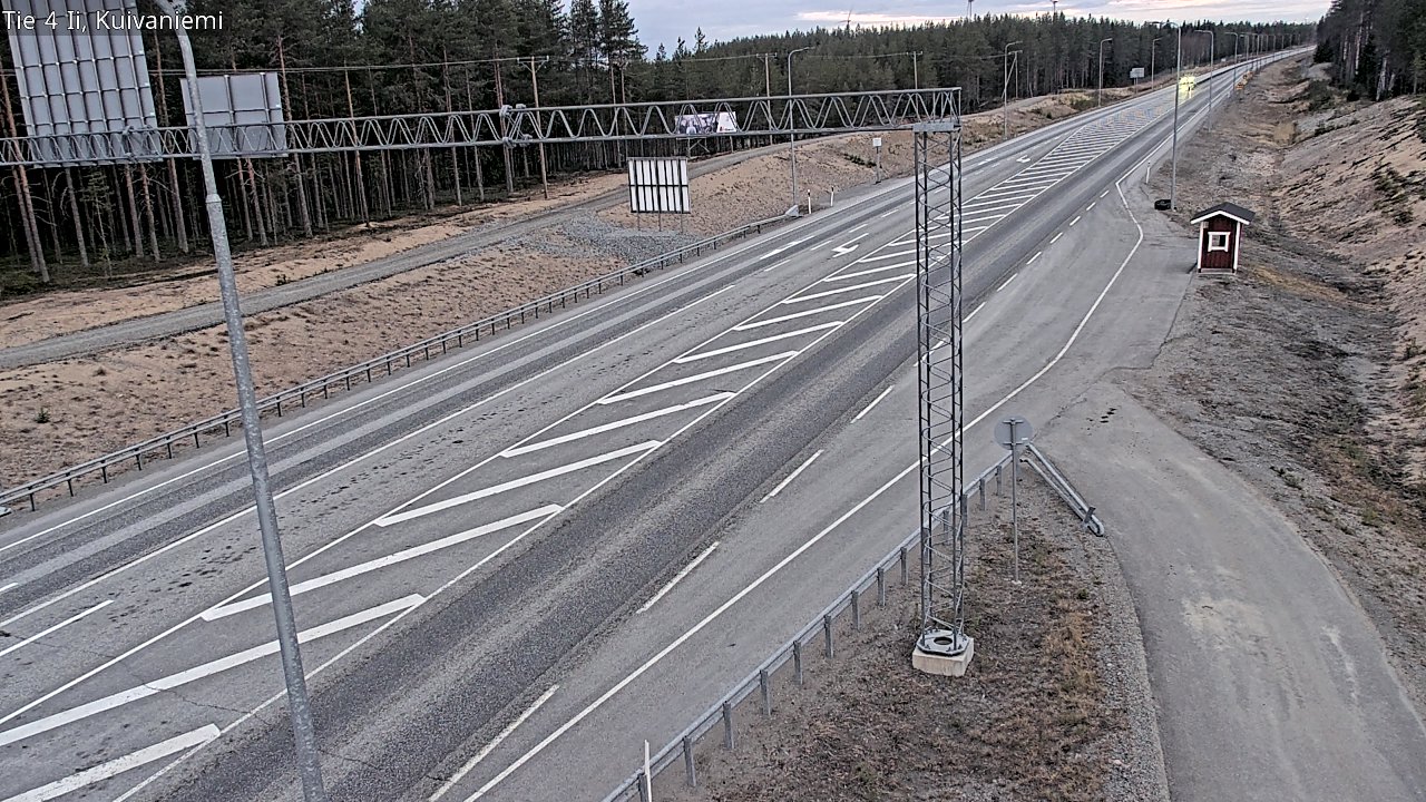 Weather Camera Image Road 4 Ii, Kuivaniemi, Ii, Pohjois-Pohjanmaa