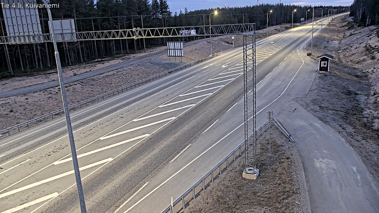 Weather Camera Image Road 4 Ii, Kuivaniemi, Ii, Pohjois-Pohjanmaa