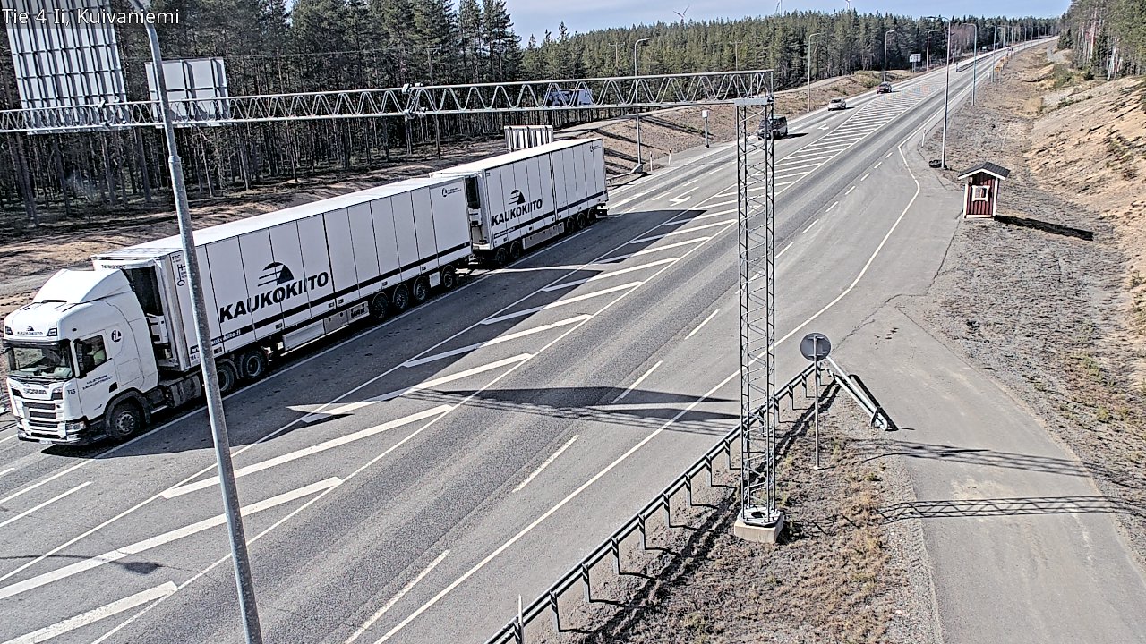 Kelikamerat Kuva Tie 4 Ii, Kuivaniemi, Ii, Pohjois-Pohjanmaa