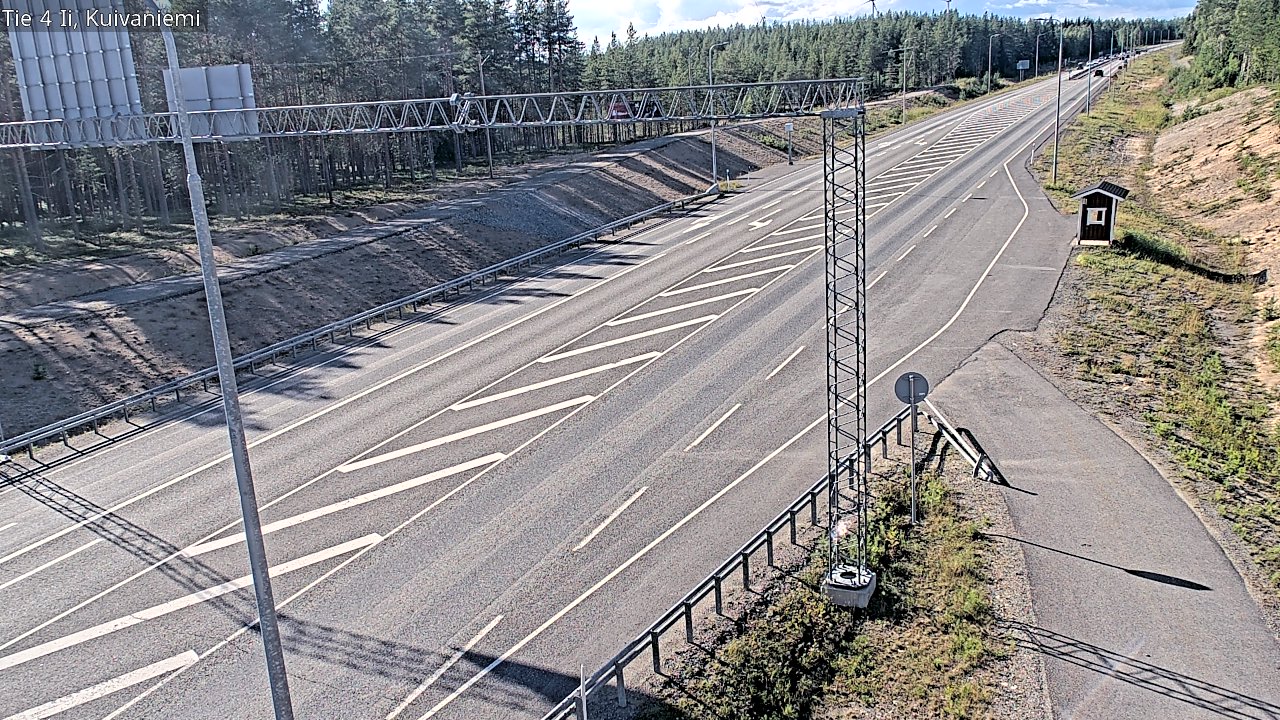 Weather Camera Image Väg 4 Ii, Kuivaniemi, Ii, Pohjois-Pohjanmaa