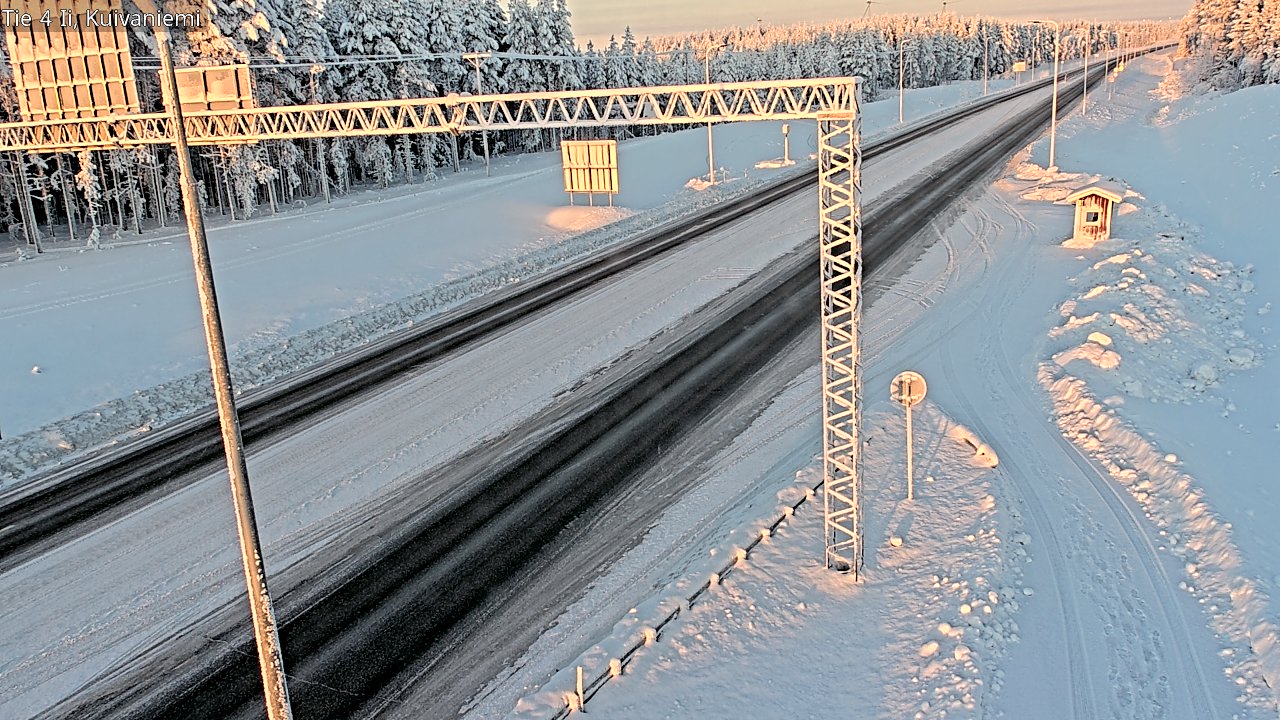Kelikamerat Kuva Tie 4 Ii, Kuivaniemi, Ii, Pohjois-Pohjanmaa