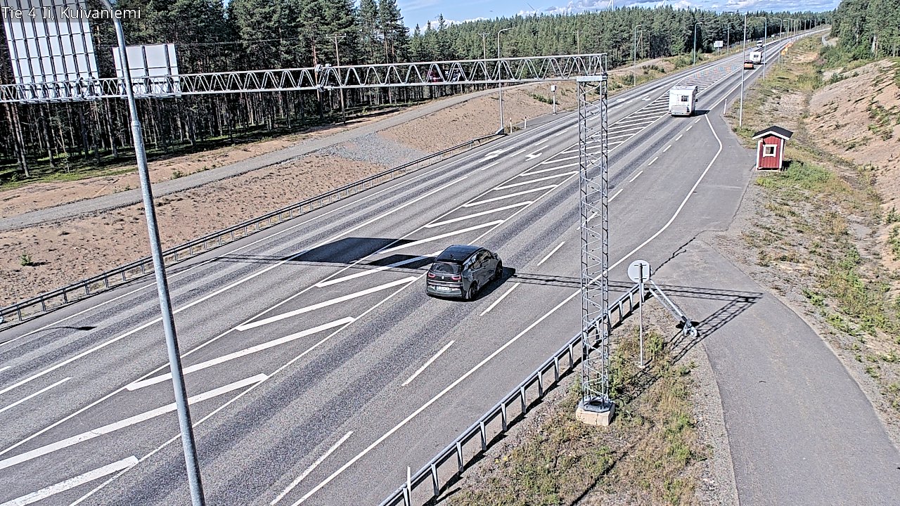 Kelikamerat Kuva Tie 4 Ii, Kuivaniemi, Ii, Pohjois-Pohjanmaa