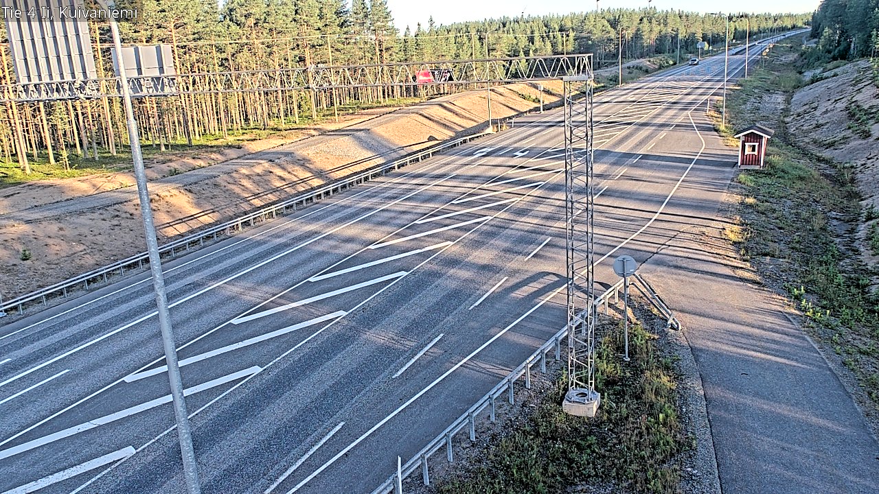 Weather Camera Image Väg 4 Ii, Kuivaniemi, Ii, Pohjois-Pohjanmaa