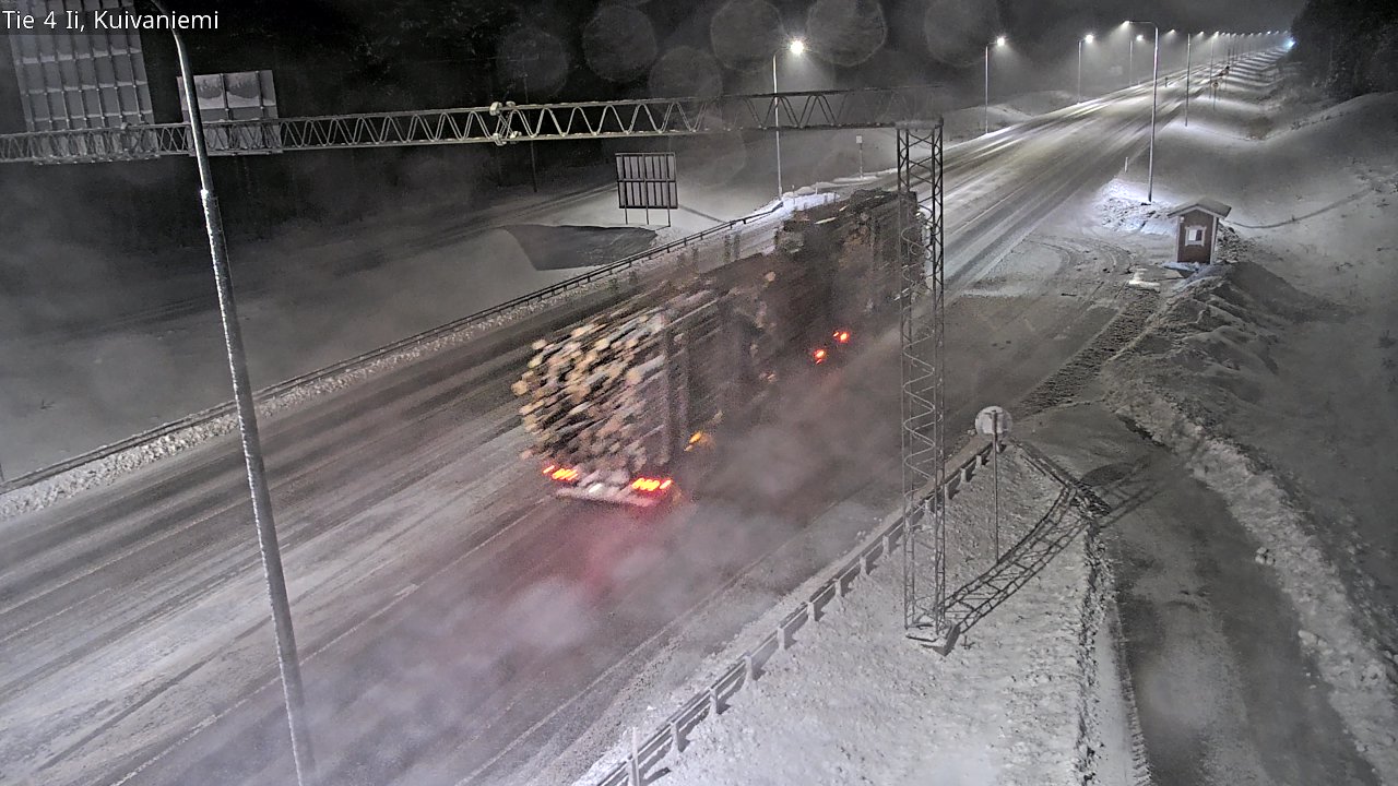 Kelikamerat Kuva Tie 4 Ii, Kuivaniemi, Ii, Pohjois-Pohjanmaa