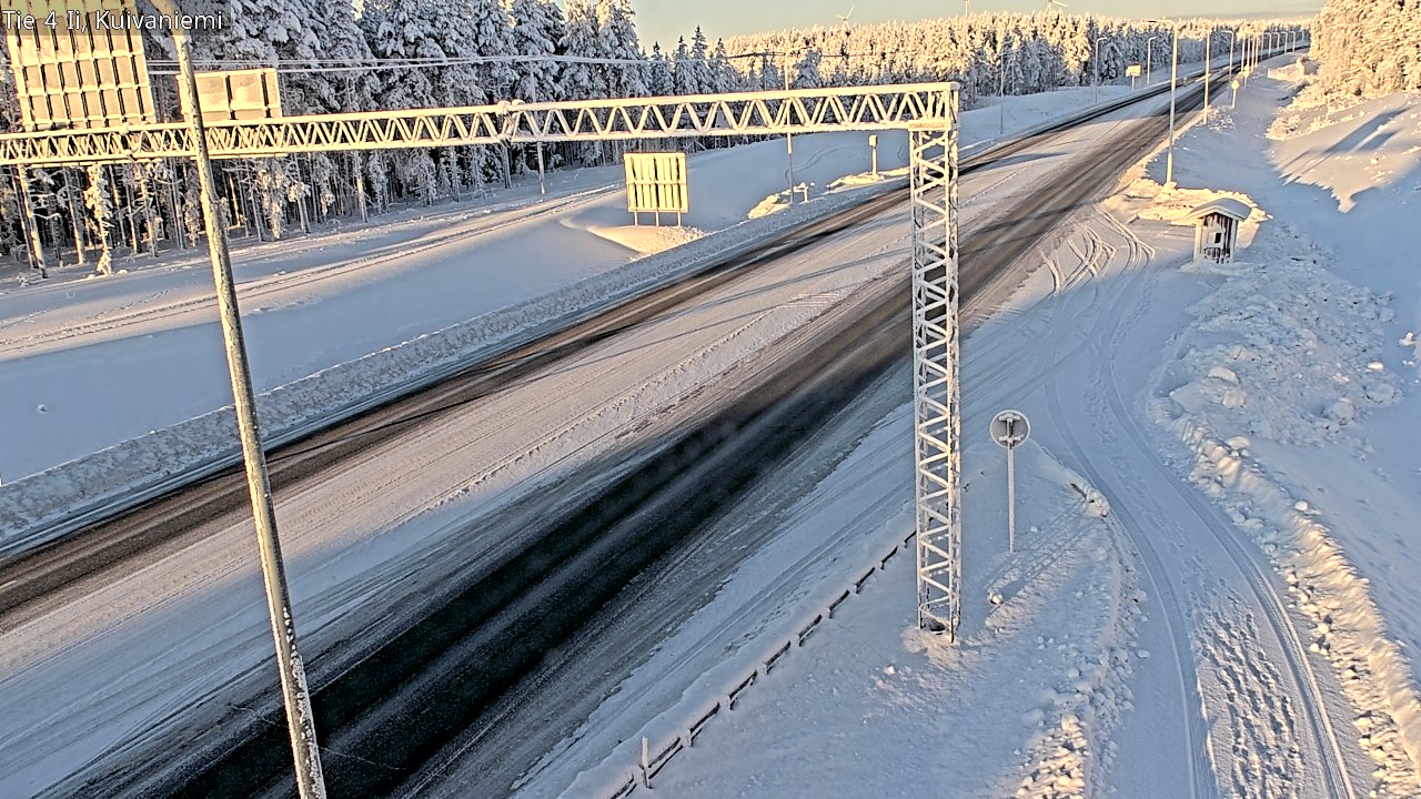 Kelikamerat Kuva Tie 4 Ii, Kuivaniemi, Ii, Pohjois-Pohjanmaa