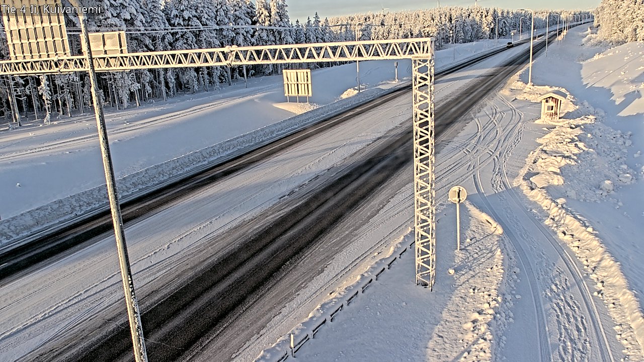 Kelikamerat Kuva Tie 4 Ii, Kuivaniemi, Ii, Pohjois-Pohjanmaa