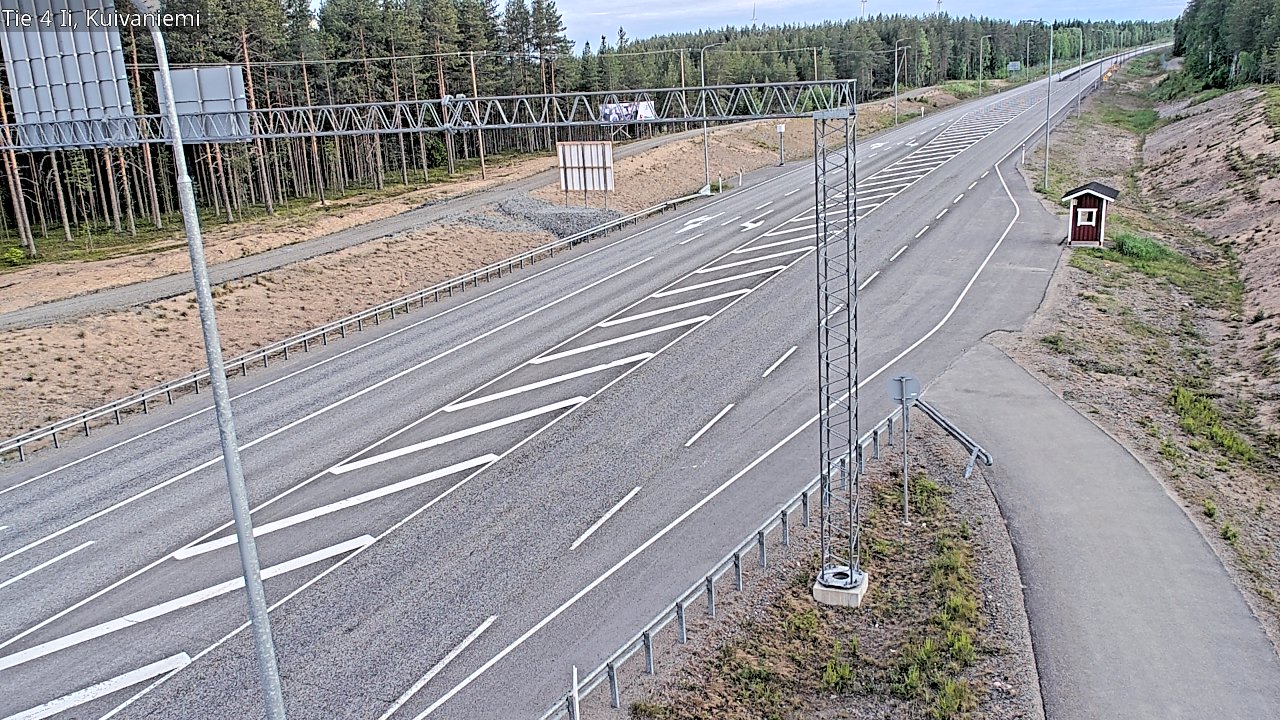 Weather Camera Image Road 4 Ii, Kuivaniemi, Ii, Pohjois-Pohjanmaa