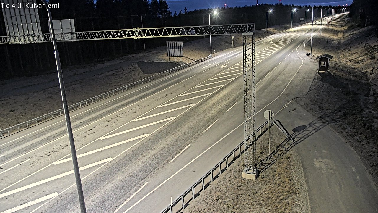 Weather Camera Image Road 4 Ii, Kuivaniemi, Ii, Pohjois-Pohjanmaa
