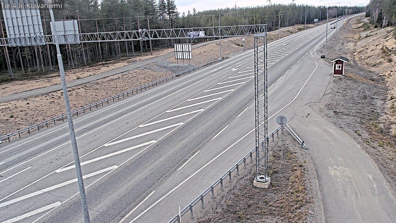 Kelikamerat Kuva Tie 4 Ii, Kuivaniemi, Ii, Pohjois-Pohjanmaa