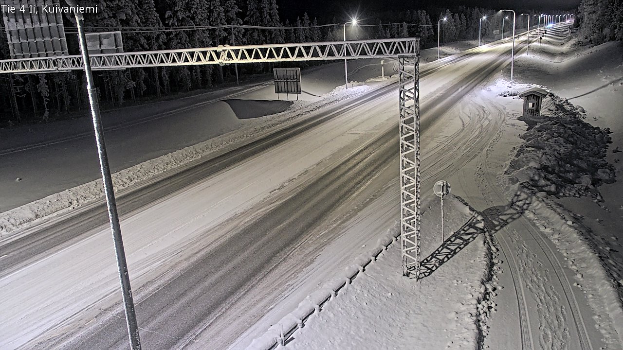 Weather Camera Image Road 4 Ii, Kuivaniemi, Ii, Pohjois-Pohjanmaa