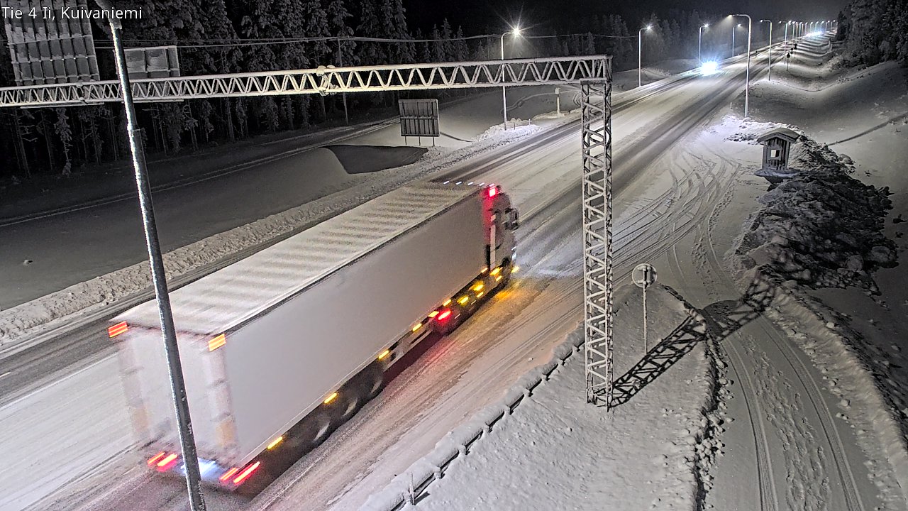 Kelikamerat Kuva Tie 4 Ii, Kuivaniemi, Ii, Pohjois-Pohjanmaa