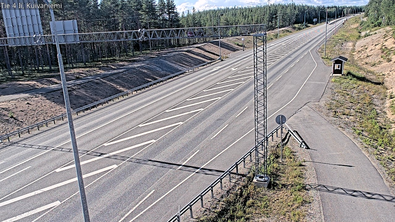 Weather Camera Image Väg 4 Ii, Kuivaniemi, Ii, Pohjois-Pohjanmaa