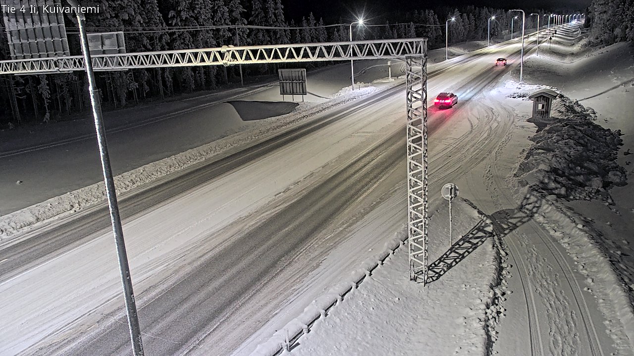 Weather Camera Image Road 4 Ii, Kuivaniemi, Ii, Pohjois-Pohjanmaa