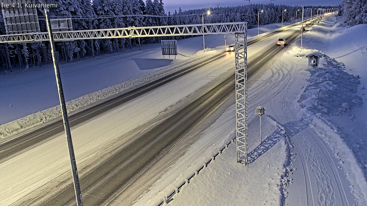 Kelikamerat Kuva Tie 4 Ii, Kuivaniemi, Ii, Pohjois-Pohjanmaa