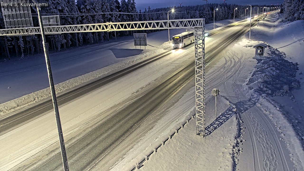 Kelikamerat Kuva Tie 4 Ii, Kuivaniemi, Ii, Pohjois-Pohjanmaa