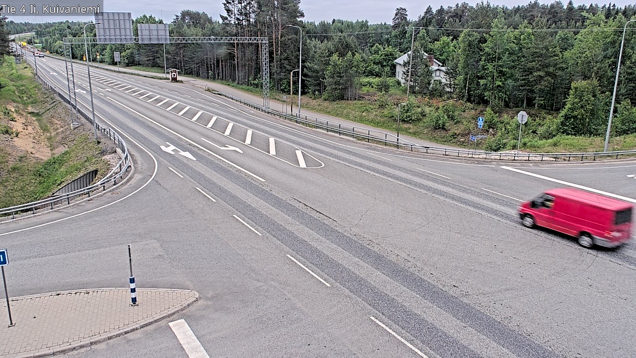 Kelikamerat Kuva Tie 4 Ii, Kuivaniemi, Ii, Pohjois-Pohjanmaa