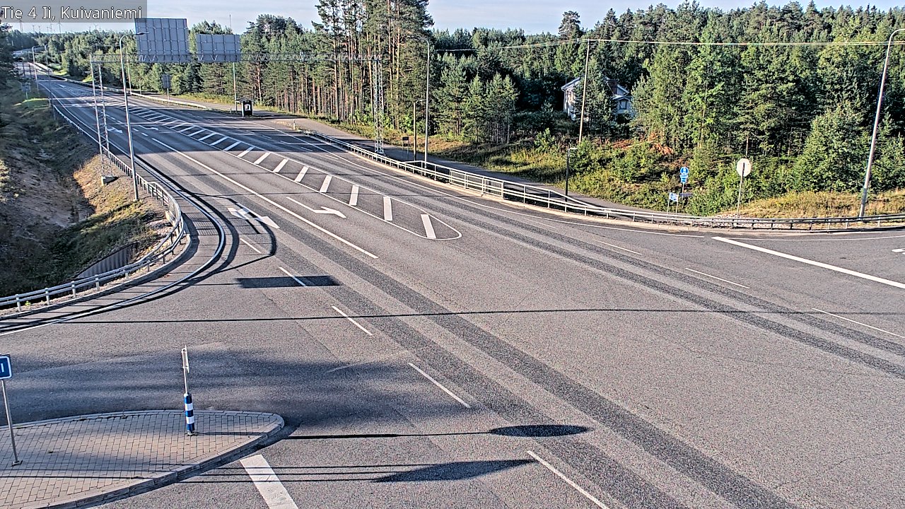 Weather Camera Image Road 4 Ii, Kuivaniemi, Ii, Pohjois-Pohjanmaa