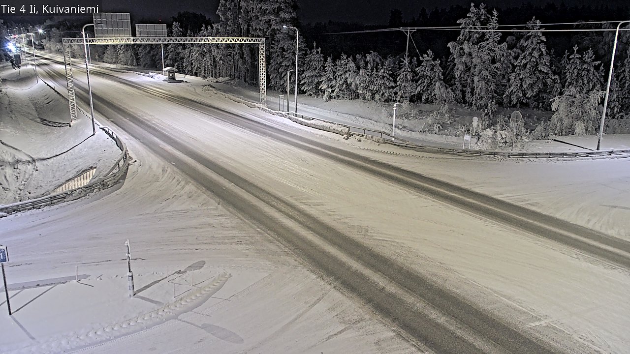 Weather Camera Image Road 4 Ii, Kuivaniemi, Ii, Pohjois-Pohjanmaa