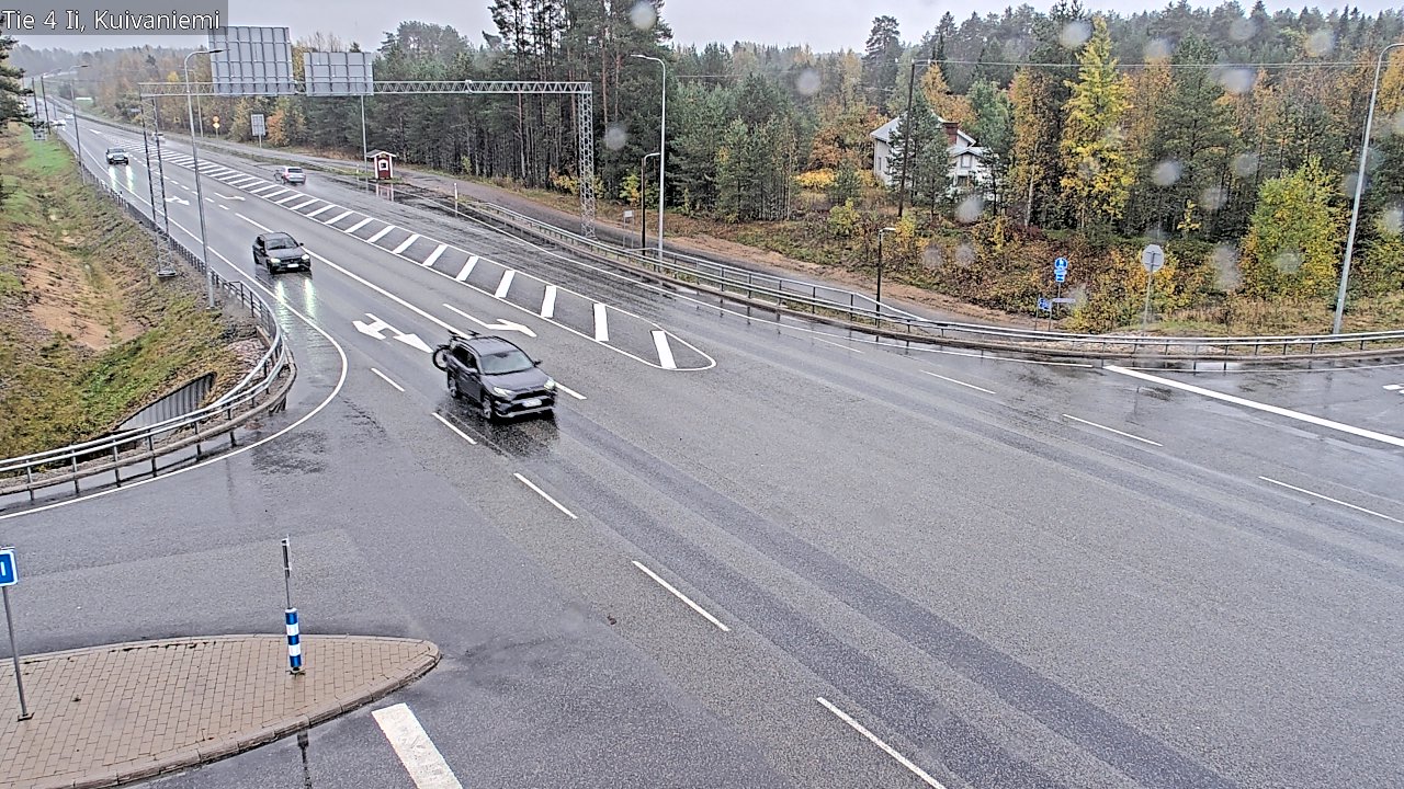 Weather Camera Image Väg 4 Ii, Kuivaniemi, Ii, Pohjois-Pohjanmaa
