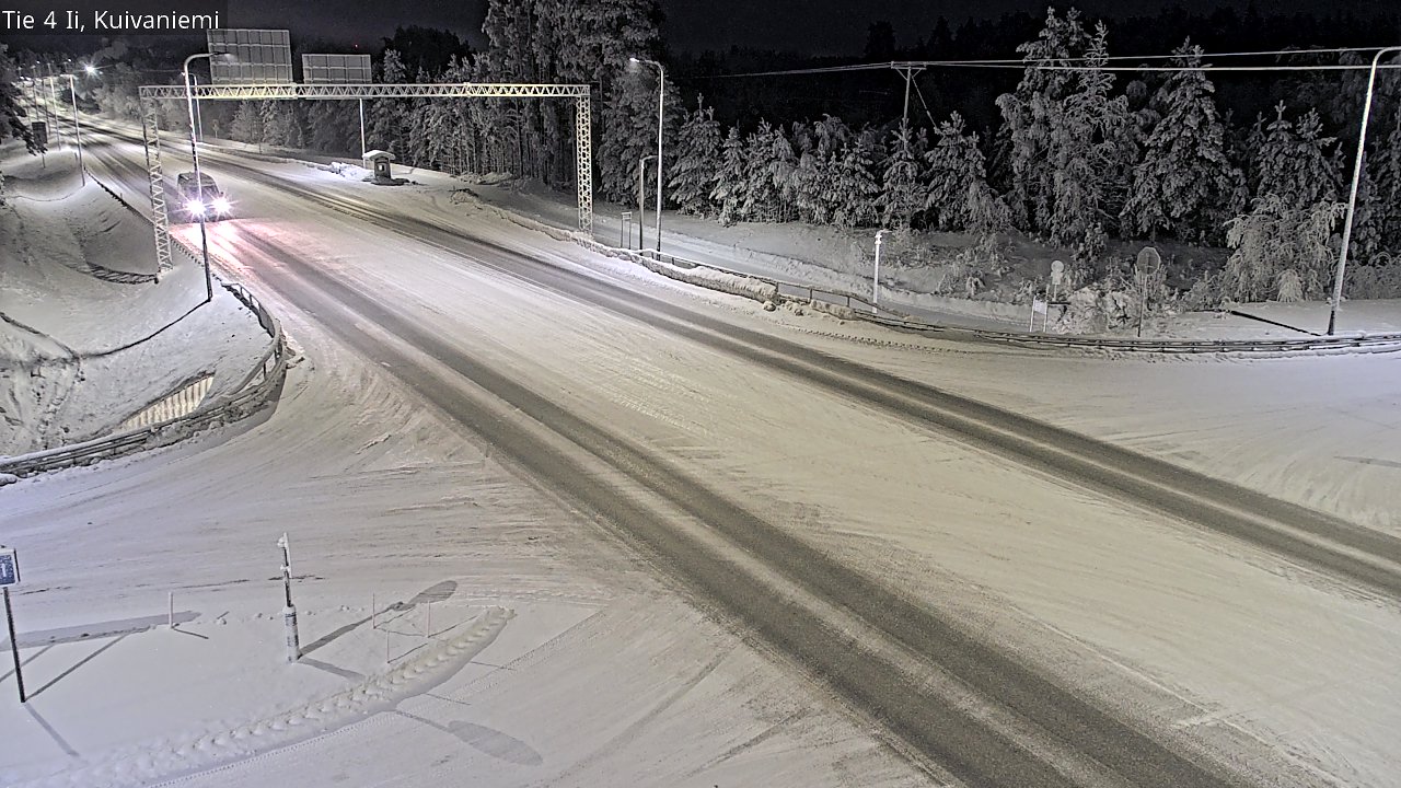 Weather Camera Image Road 4 Ii, Kuivaniemi, Ii, Pohjois-Pohjanmaa