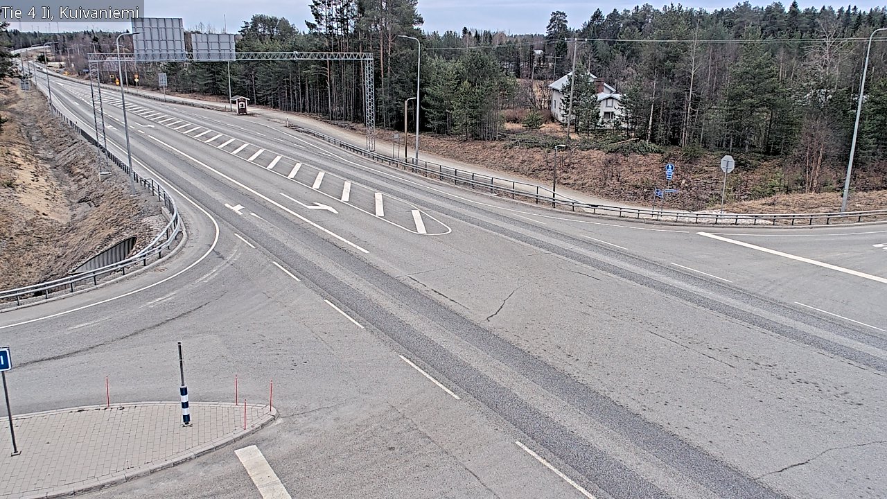 Weather Camera Image Road 4 Ii, Kuivaniemi, Ii, Pohjois-Pohjanmaa