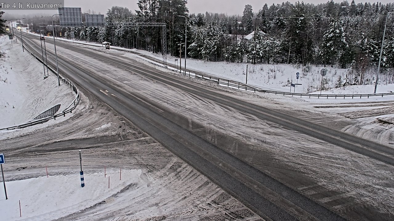 Weather Camera Image Road 4 Ii, Kuivaniemi, Ii, Pohjois-Pohjanmaa