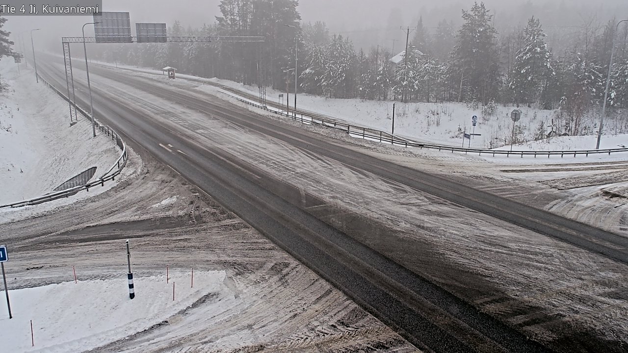 Weather Camera Image Road 4 Ii, Kuivaniemi, Ii, Pohjois-Pohjanmaa