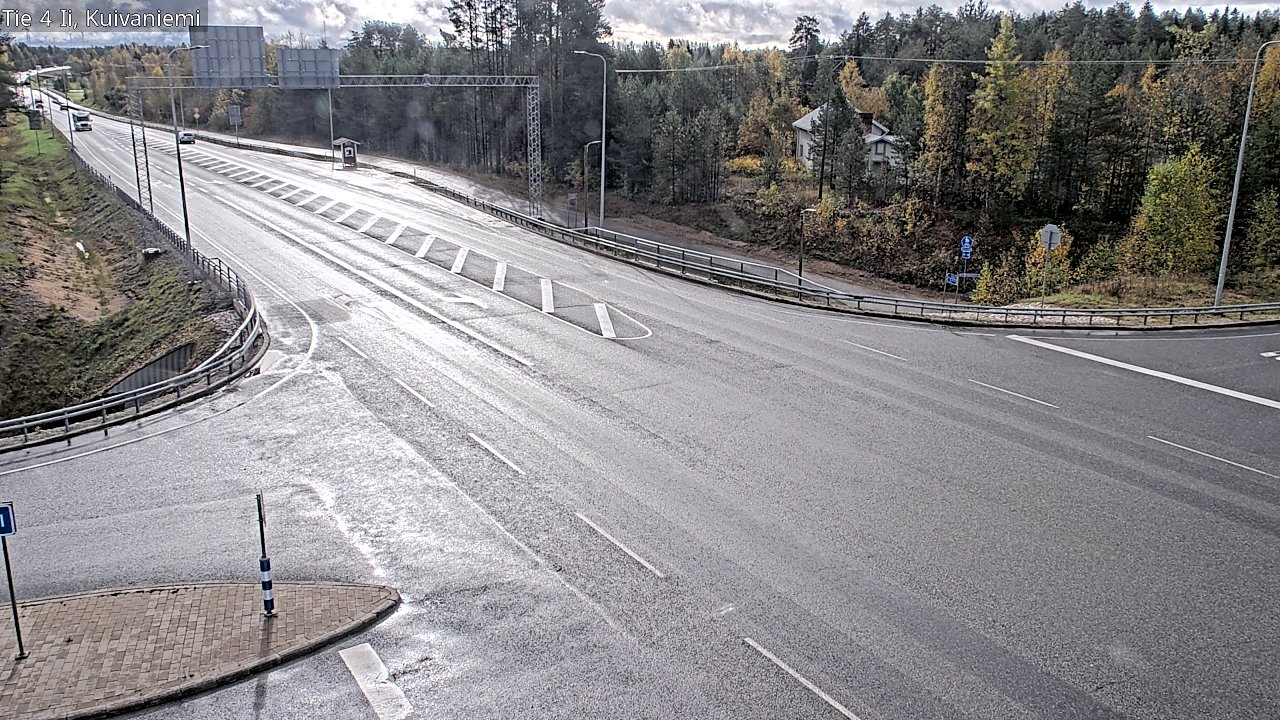 Weather Camera Image Väg 4 Ii, Kuivaniemi, Ii, Pohjois-Pohjanmaa