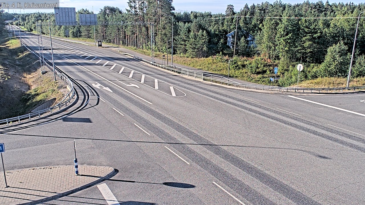 Weather Camera Image Road 4 Ii, Kuivaniemi, Ii, Pohjois-Pohjanmaa