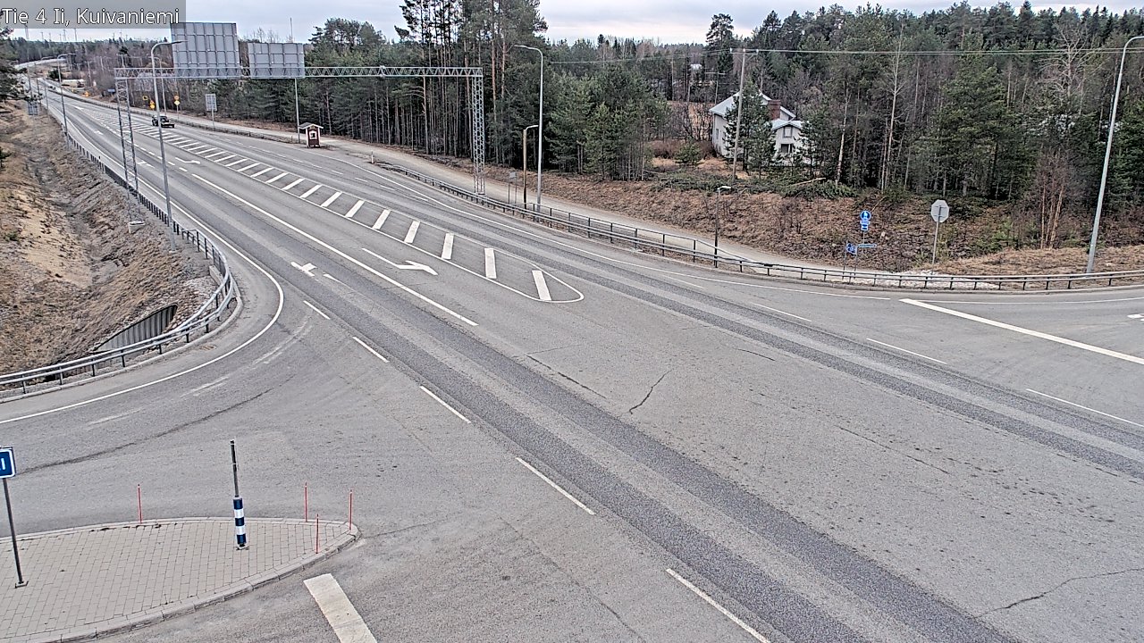 Weather Camera Image Road 4 Ii, Kuivaniemi, Ii, Pohjois-Pohjanmaa
