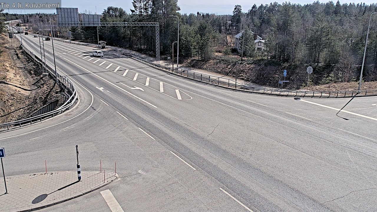 Kelikamerat Kuva Tie 4 Ii, Kuivaniemi, Ii, Pohjois-Pohjanmaa