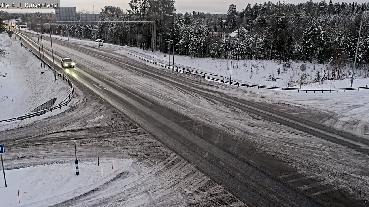 Weather Camera Image Road 4 Ii, Kuivaniemi, Ii, Pohjois-Pohjanmaa