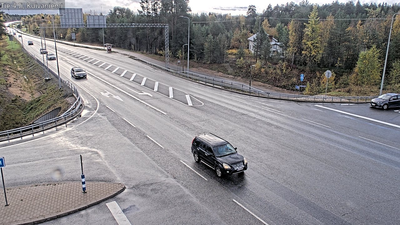 Weather Camera Image Väg 4 Ii, Kuivaniemi, Ii, Pohjois-Pohjanmaa