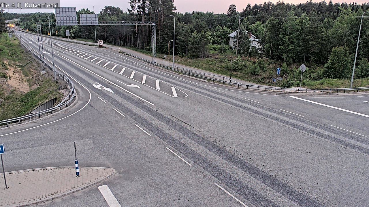 Kelikamerat Kuva Tie 4 Ii, Kuivaniemi, Ii, Pohjois-Pohjanmaa