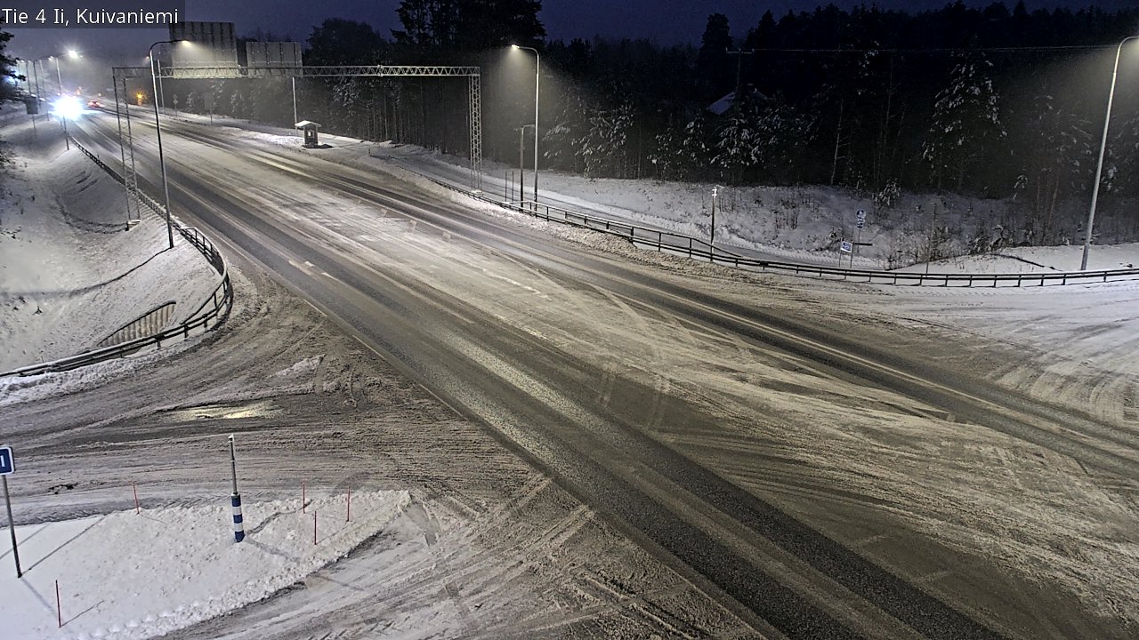 Weather Camera Image Road 4 Ii, Kuivaniemi, Ii, Pohjois-Pohjanmaa