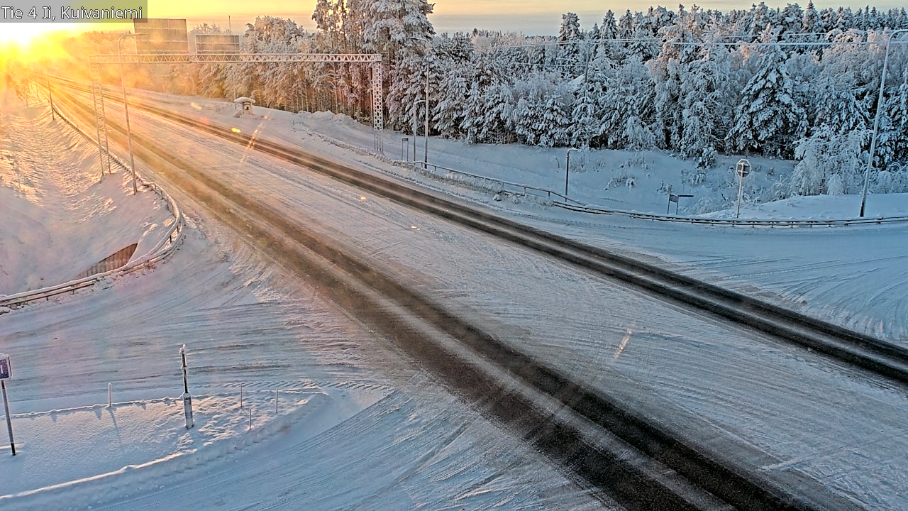 Kelikamerat Kuva Tie 4 Ii, Kuivaniemi, Ii, Pohjois-Pohjanmaa