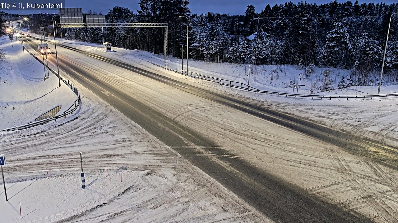Kelikamerat Kuva Tie 4 Ii, Kuivaniemi, Ii, Pohjois-Pohjanmaa