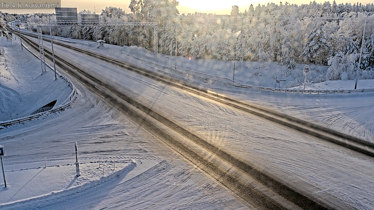 Kelikamerat Kuva Tie 4 Ii, Kuivaniemi, Ii, Pohjois-Pohjanmaa