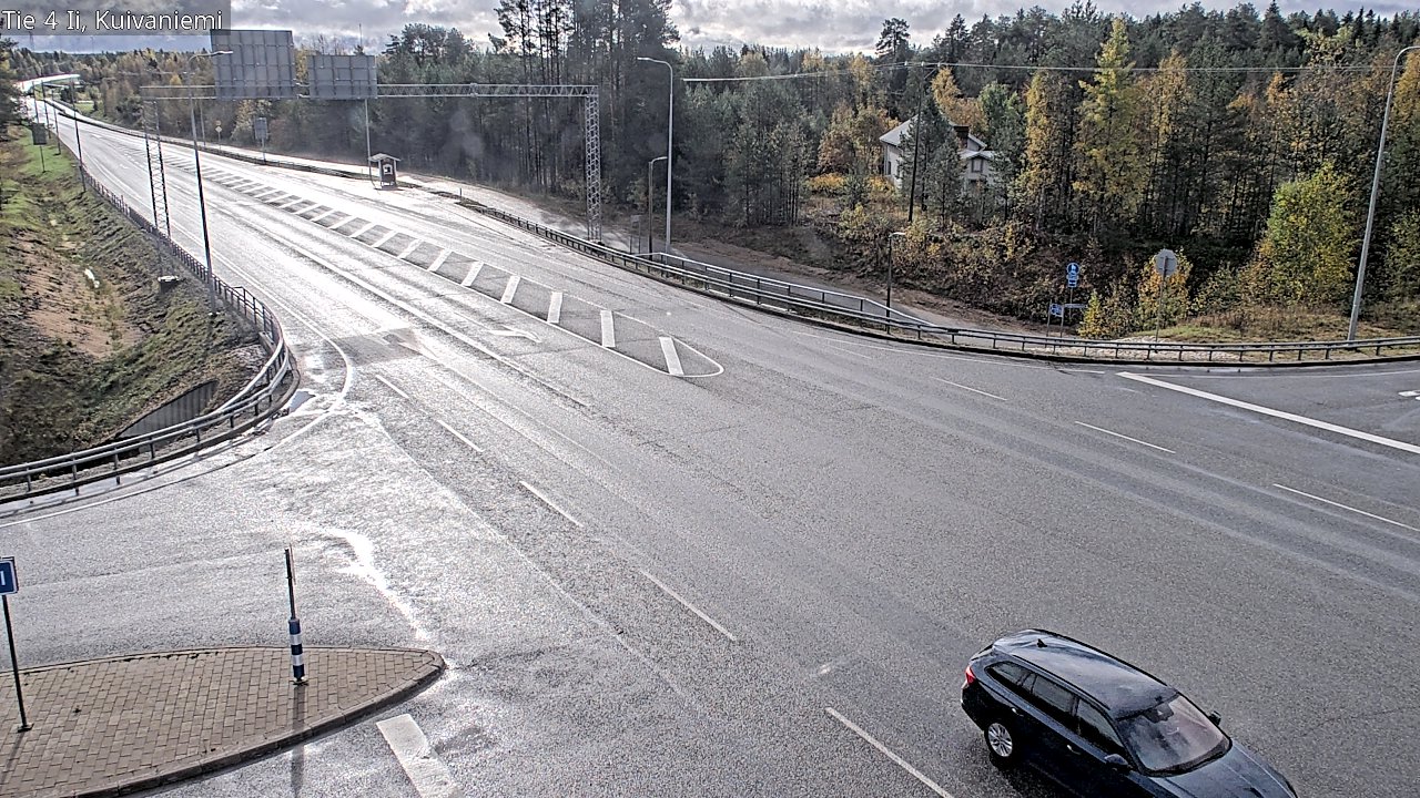 Weather Camera Image Väg 4 Ii, Kuivaniemi, Ii, Pohjois-Pohjanmaa
