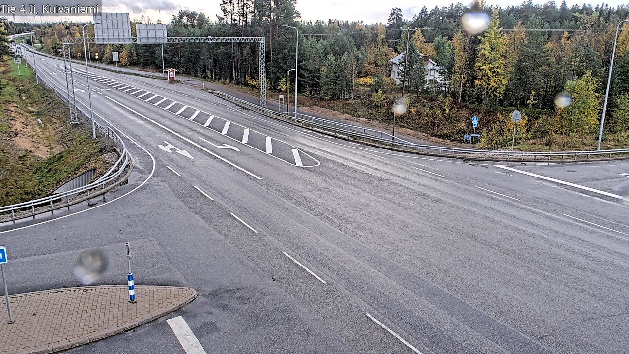 Weather Camera Image Väg 4 Ii, Kuivaniemi, Ii, Pohjois-Pohjanmaa