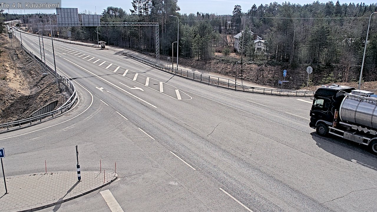 Kelikamerat Kuva Tie 4 Ii, Kuivaniemi, Ii, Pohjois-Pohjanmaa