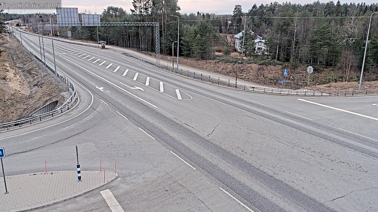 Weather Camera Image Road 4 Ii, Kuivaniemi, Ii, Pohjois-Pohjanmaa