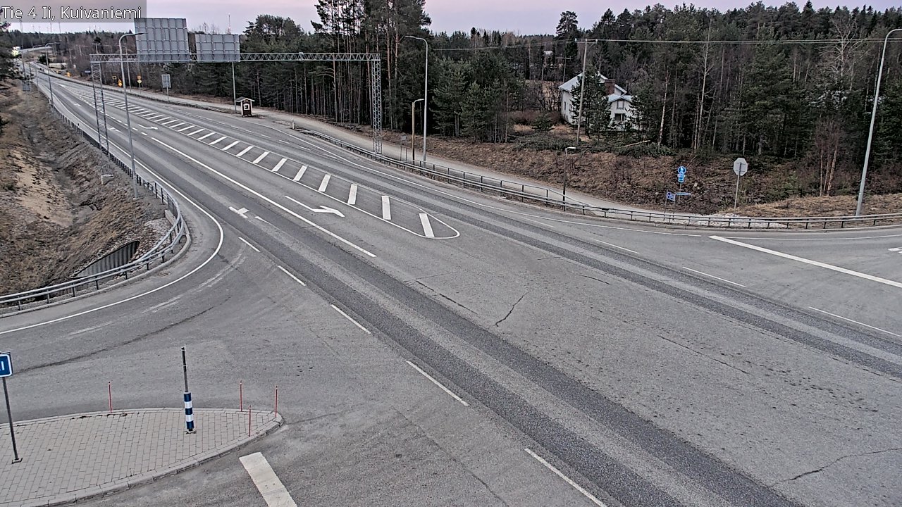 Weather Camera Image Road 4 Ii, Kuivaniemi, Ii, Pohjois-Pohjanmaa