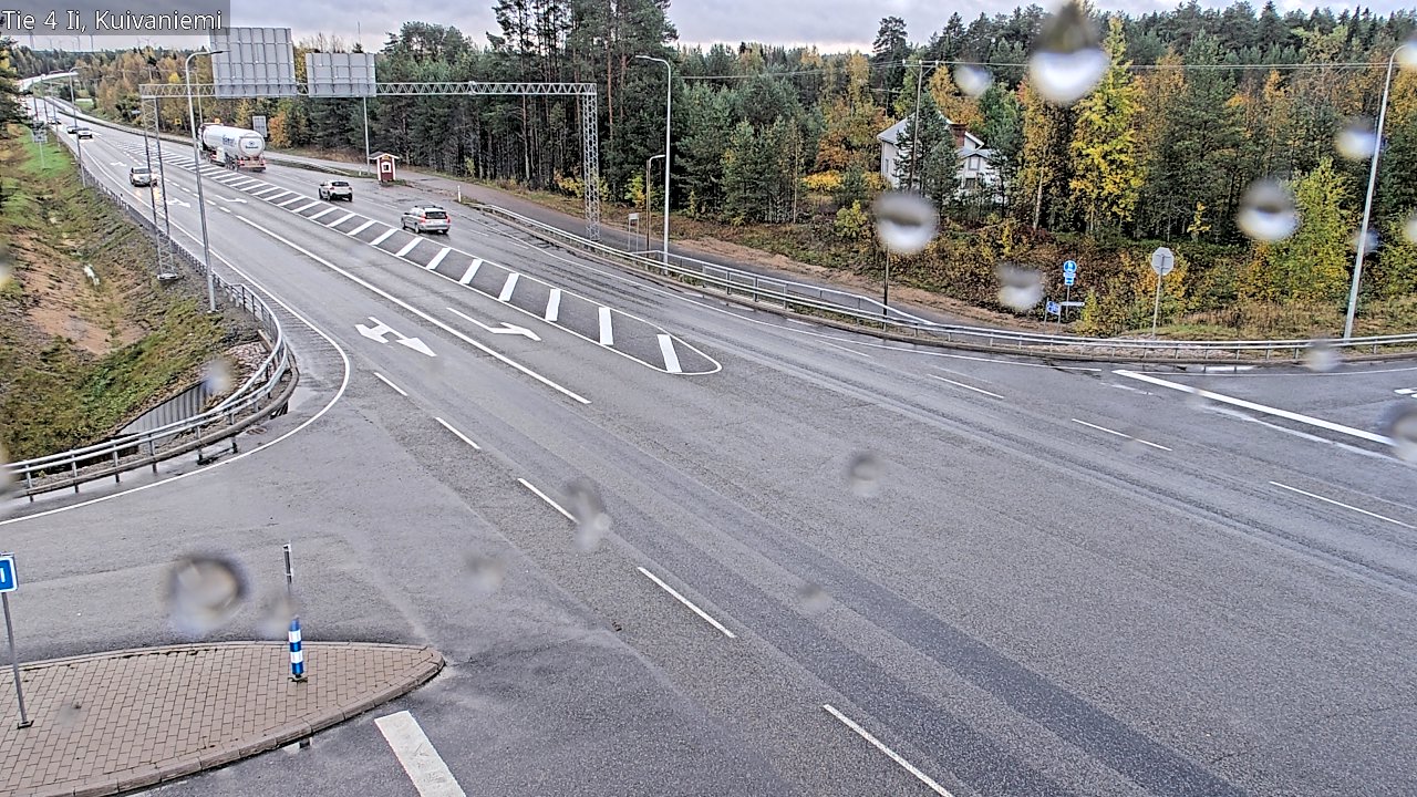 Weather Camera Image Väg 4 Ii, Kuivaniemi, Ii, Pohjois-Pohjanmaa