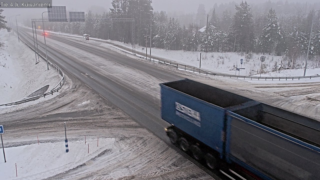 Weather Camera Image Road 4 Ii, Kuivaniemi, Ii, Pohjois-Pohjanmaa