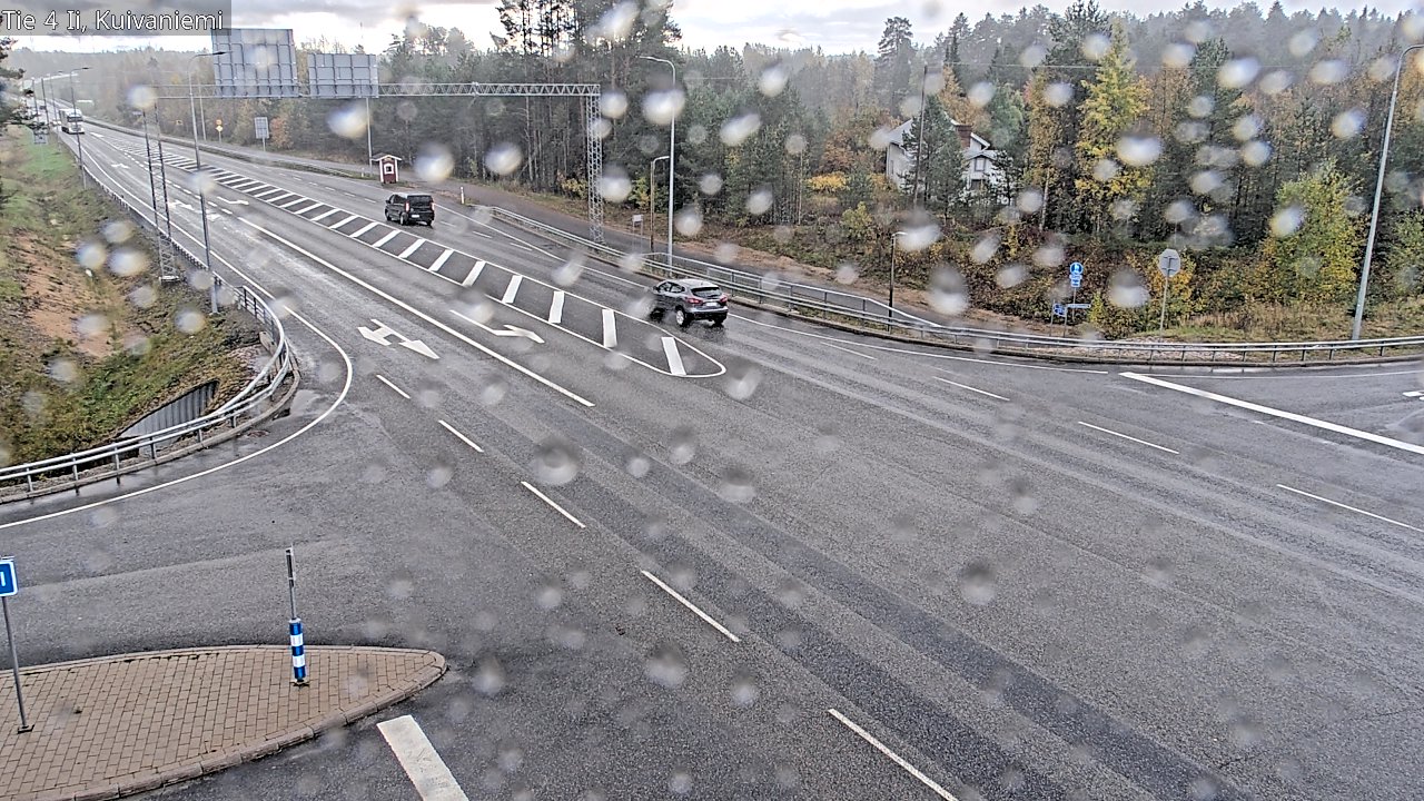 Weather Camera Image Väg 4 Ii, Kuivaniemi, Ii, Pohjois-Pohjanmaa