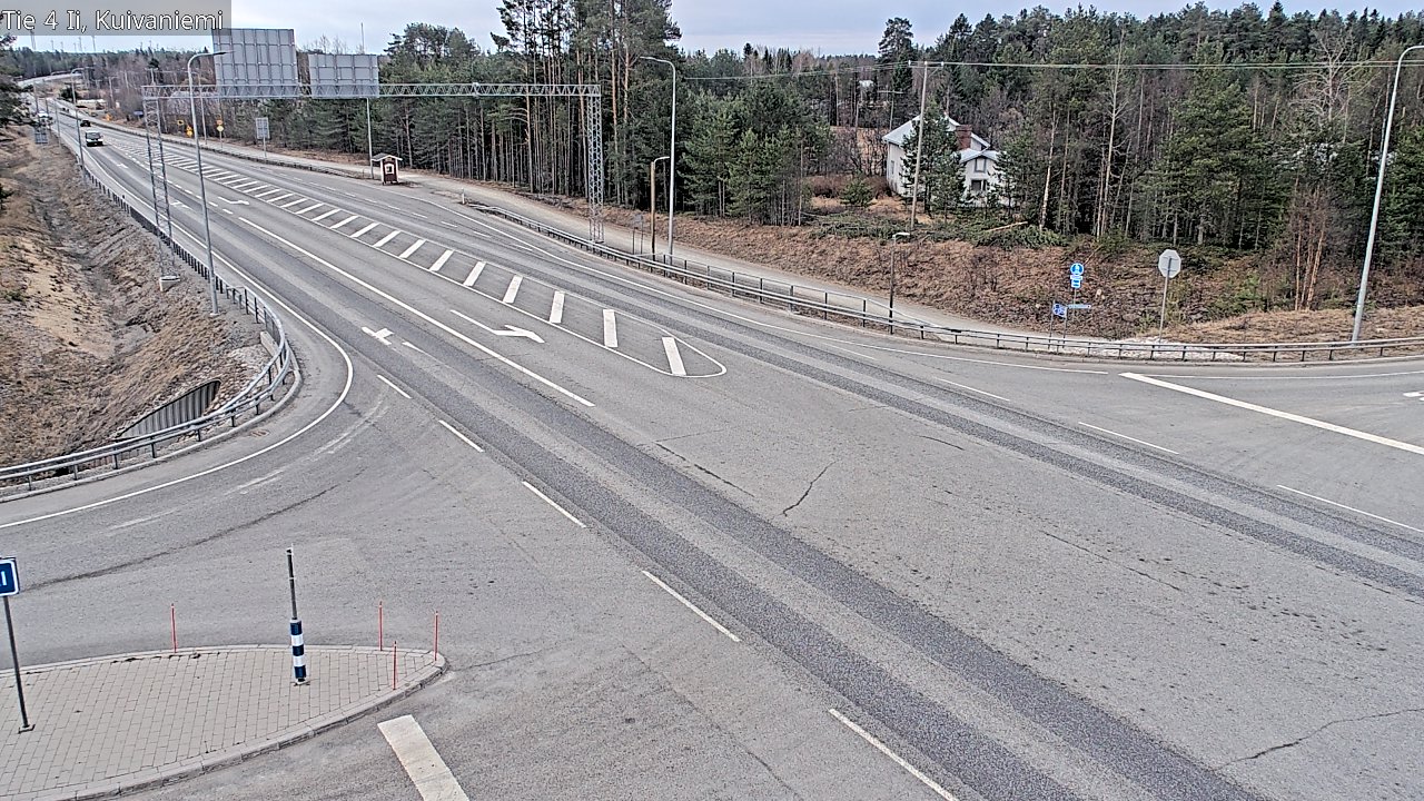 Weather Camera Image Road 4 Ii, Kuivaniemi, Ii, Pohjois-Pohjanmaa