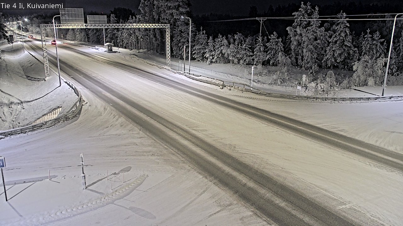 Weather Camera Image Road 4 Ii, Kuivaniemi, Ii, Pohjois-Pohjanmaa