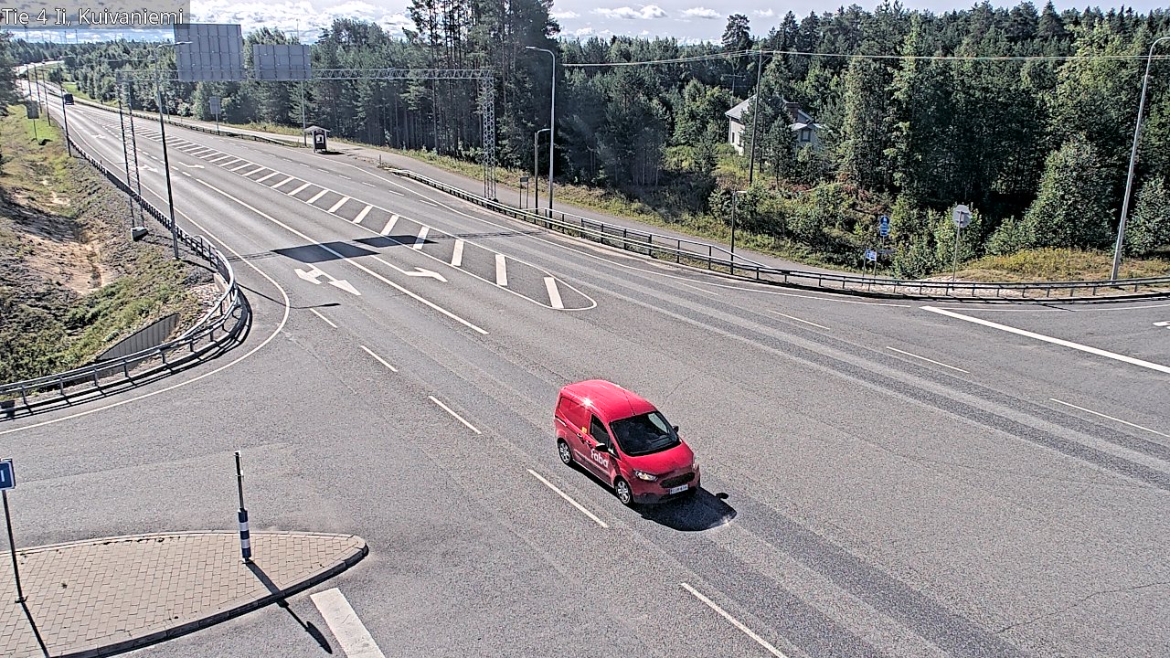 Weather Camera Image Väg 4 Ii, Kuivaniemi, Ii, Pohjois-Pohjanmaa
