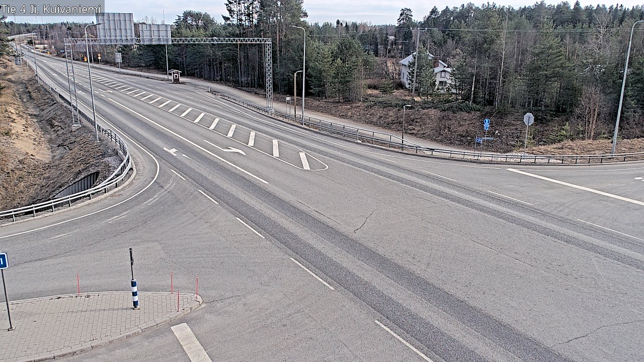 Kelikamerat Kuva Tie 4 Ii, Kuivaniemi, Ii, Pohjois-Pohjanmaa
